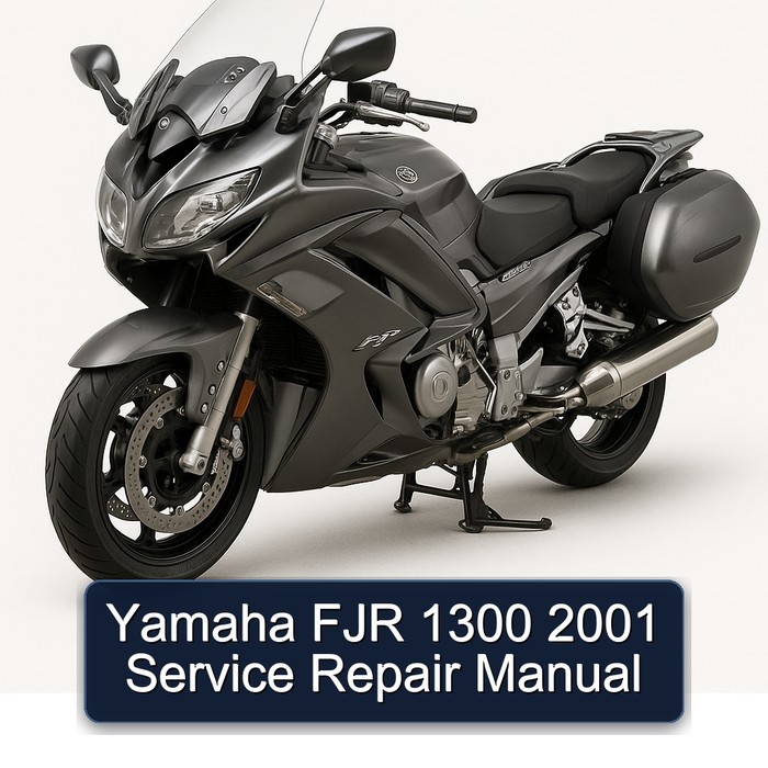 2001 Yamaha FJR Models 1300 Service Repair Workshop Manual PDF