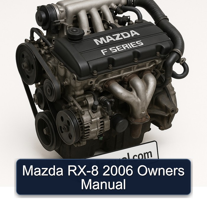 2006 Mazda 121 RX-8 Owners Owner's Manual PDF