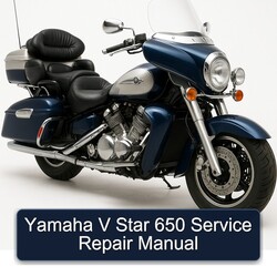 Yamaha V Star 650 Service Repair Manual 