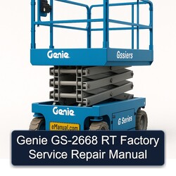 Genie GS-2668 RT Service Repair Workshop Manual PDF