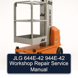 JLG 644E-42 944E-42 Service Repair Workshop Manual PDF