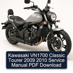 2009-2010 Aprilia Classic Kawasaki VN1700 Tourer Service Repair Workshop Manual PDF