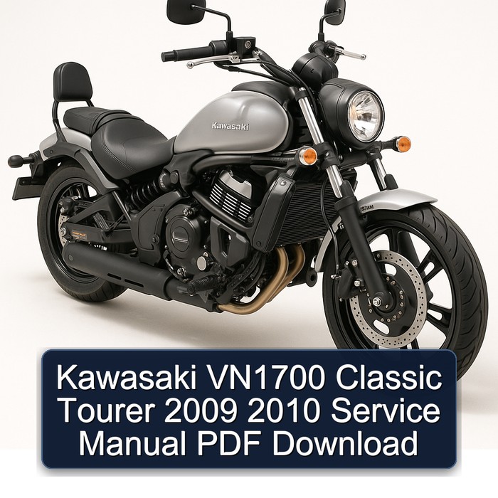 2009-2010 Aprilia Classic Kawasaki VN1700 Tourer Service Repair Workshop Manual PDF
