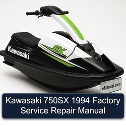 1994 Kawasaki 750SX Service Repair Workshop Manual PDF
