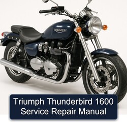 Triumph Thunderbird 1600 Service Repair Workshop Manual PDF