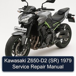 1979 Kawasaki Z Series Z650-D2 (SR) Service Repair Workshop Manual PDF
