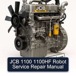 JCB 1100 1100HF Robot Service Repair Workshop Manual PDF