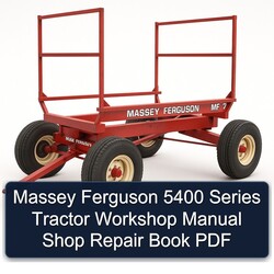 Massey Ferguson 5400 Series Tractor Shop Book Service Repair Workshop Manual PDF