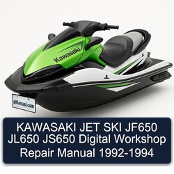 1992-1994 Kawasaki JET SKI JF650 JL650 JS650 Digital Service Repair Workshop Manual PDF