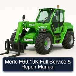 Merlo P60.10k Service Repair Workshop Manual PDF