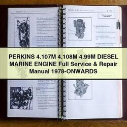 1978 Inboard Engines Beta Marine Perkins 4.107m 4.108m 4.99m Diesel Engine -onwards Service Repair Workshop Manual PDF