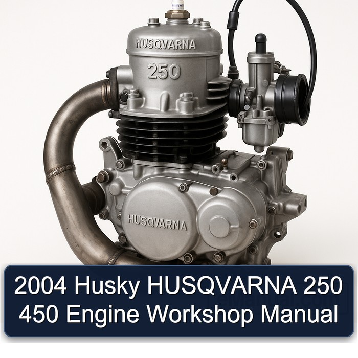 2004 Husqvarna Husky 250 450 Engine Service Repair Workshop Manual PDF