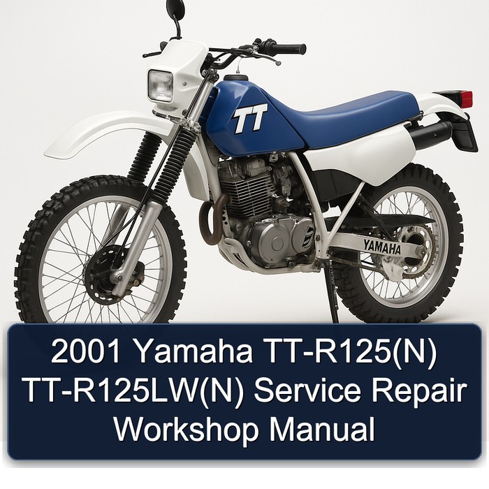 2001 Yamaha TT Models Tt-r125(n) Tt-r125lw(n) Service Repair Workshop Manual PDF
