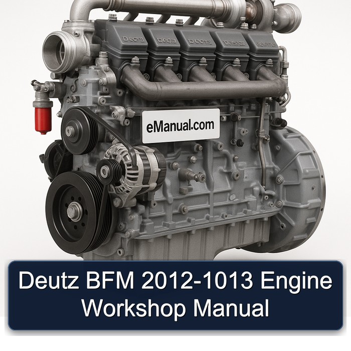 2012 Deutz 1013 BFM - Engine Service Repair Workshop Manual PDF