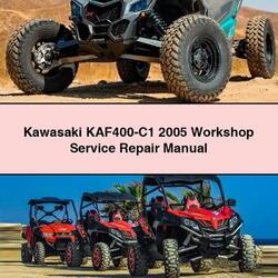 2005 Kawasaki Kaf400-c1 Service Repair Workshop Manual PDF