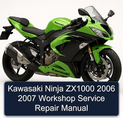 2006-2007 Kawasaki Ninja ZX1000 Service Repair Workshop Manual PDF