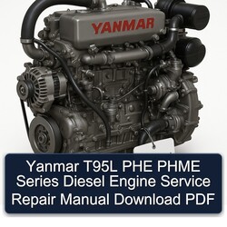 Yanmar Phme Series T95L PHE Diesel Engine Service Repair Workshop Manual PDF