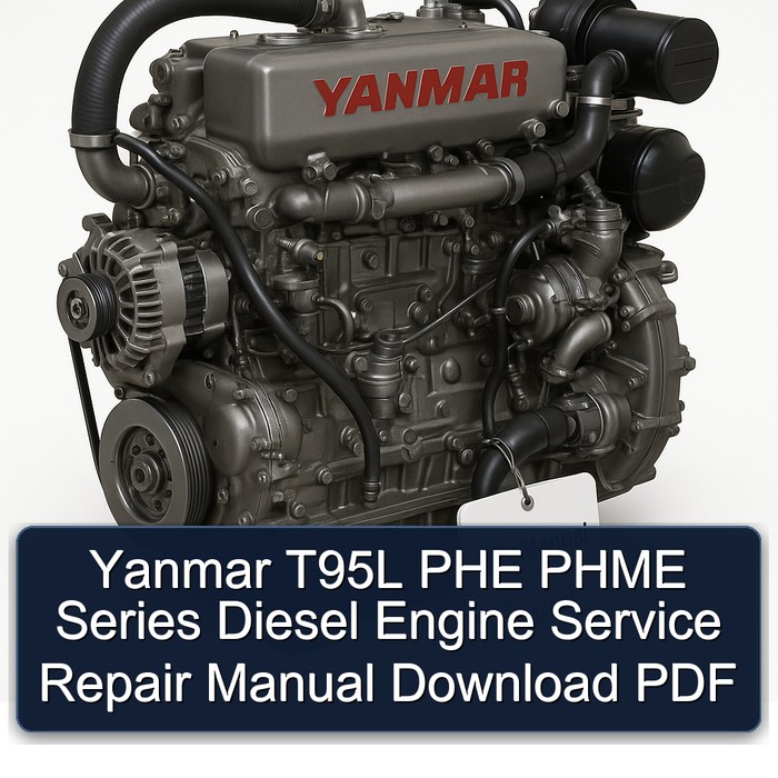 Yanmar Phme Series T95L PHE Diesel Engine Service Repair Workshop Manual PDF