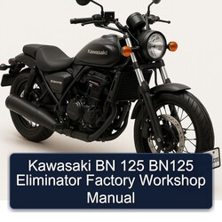 Kawasaki Eliminator BN 125 BN125 Service Repair Workshop Manual PDF