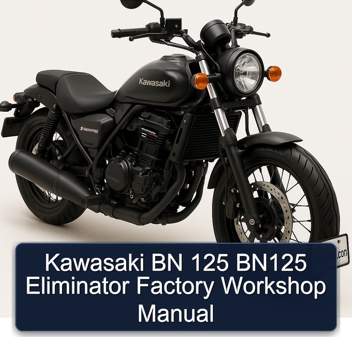 Kawasaki Eliminator BN 125 BN125 Service Repair Workshop Manual PDF