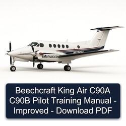 Beechcraft King Air C90A C90B Pilot Training - Improved Service Repair Workshop Manual PDF