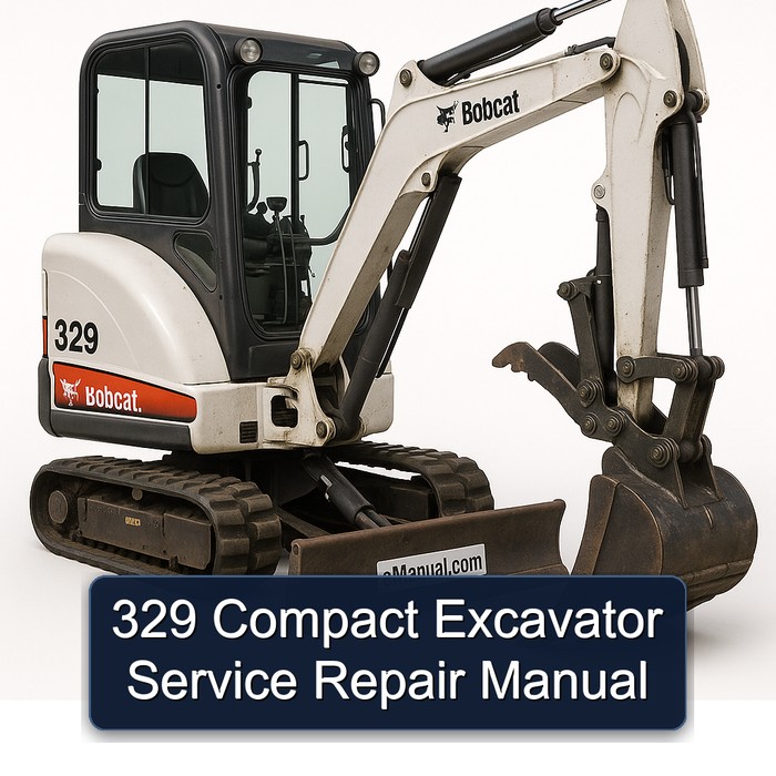 329 Compact Excavator Service Repair Workshop Manual PDF