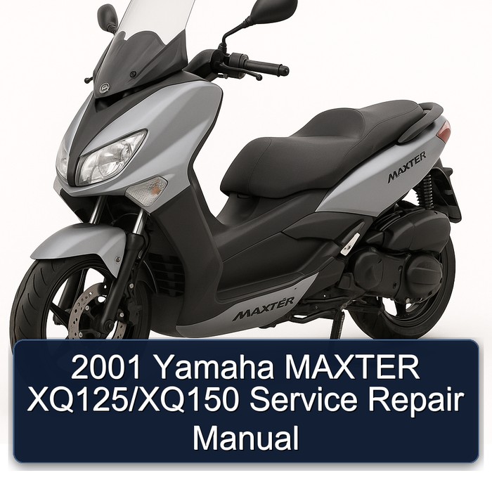 2001 Yamaha Maxter Xq125/xq150 Service Repair Workshop Manual PDF