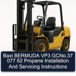 Baxi Bermuda VP3 Gcno.37 077 62 Propane Installation Servicing Service Repair Workshop Manual PDF