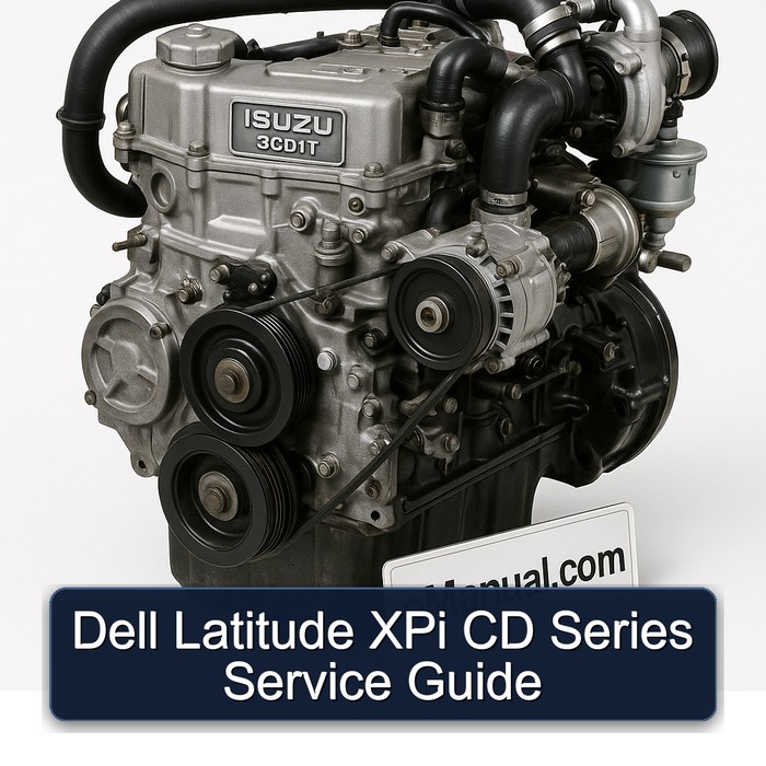 Isuzu 3 CD 1 T Dell Latitude Xpi Series Service Repair Workshop Manual PDF