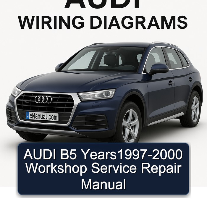 2000 Audi B5 Years1997 Service Repair Workshop Manual PDF