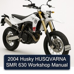 2004 Husqvarna SMR Models Husky 630 Service Repair Workshop Manual PDF