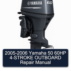 2005-2006 Yamaha 50 60HP 4-stroke Outboard Service Repair Workshop Manual PDF