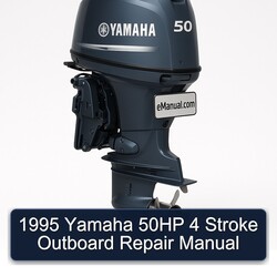 1995 Yamaha 50HP 4 Stroke Outboard Service Repair Workshop Manual PDF