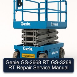 Genie GS-2668 RT GS-3268 Service Repair Workshop Manual PDF