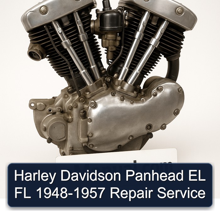 1957 Harley Davidson FL Models Panhead EL 1948 Service Repair Workshop Manual PDF