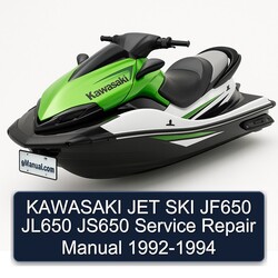 1992-1994 Kawasaki JET SKI JF650 JL650 JS650 Service Repair Workshop Manual PDF