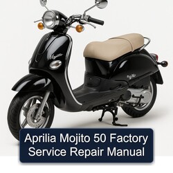 Aprilia Mojito 50 Service Repair Workshop Manual PDF