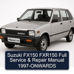 1997 Suzuki FXR Models FX150 FXR150 -onwards Service Repair Workshop Manual PDF
