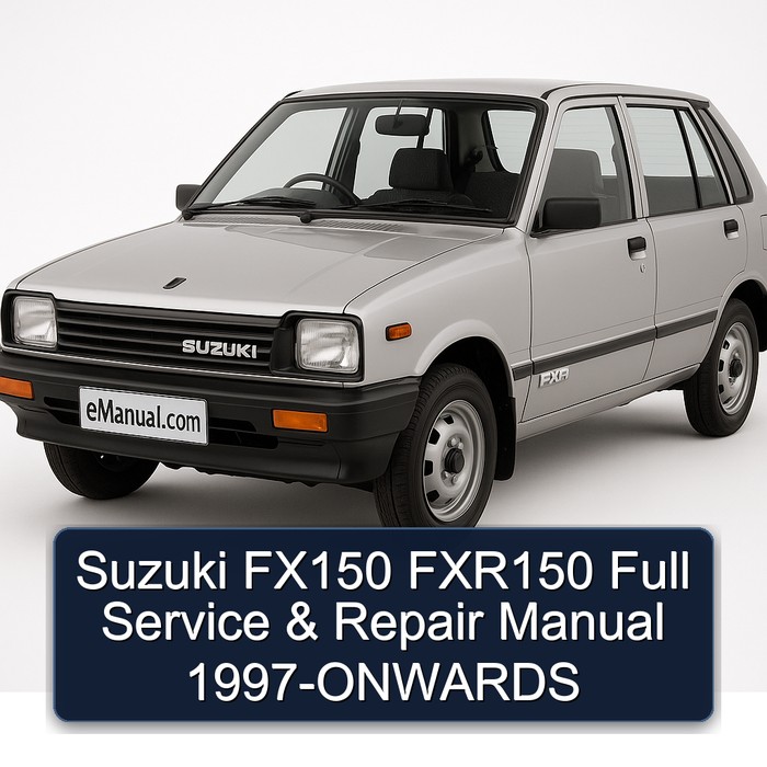 1997 Suzuki FXR Models FX150 FXR150 -onwards Service Repair Workshop Manual PDF