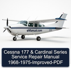 1968-1975 Cessna 177 Cardinal Series - -improved Service Repair Workshop Manual PDF