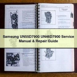 Samsung Un55d7900 Un46d7900 Service Repair Workshop Manual PDF