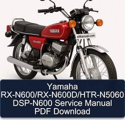 Yamaha RX Models Rx-n600/rx-n600d/htr-n5060 DSP-N600 Service Repair Workshop Manual PDF