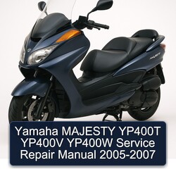 2005-2007 Yamaha Majesty YP400T YP400V YP400W Service Repair Workshop Manual PDF