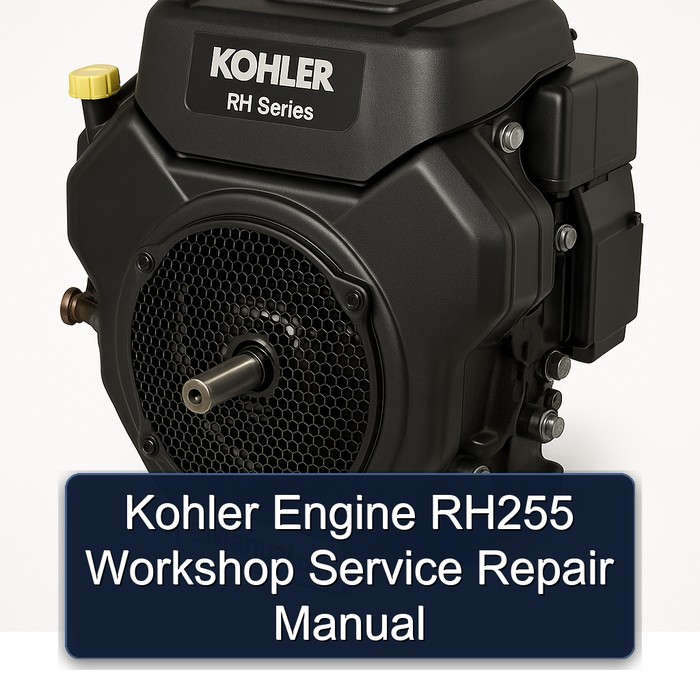 Kohler RH Series Engine RH255 Service Repair Workshop Manual PDF