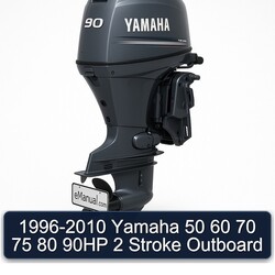 1996-2010 Yamaha 50 60 70 75 80 90HP 2 Stroke Outboard