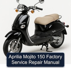 Aprilia Mojito 150 Service Repair Workshop Manual PDF