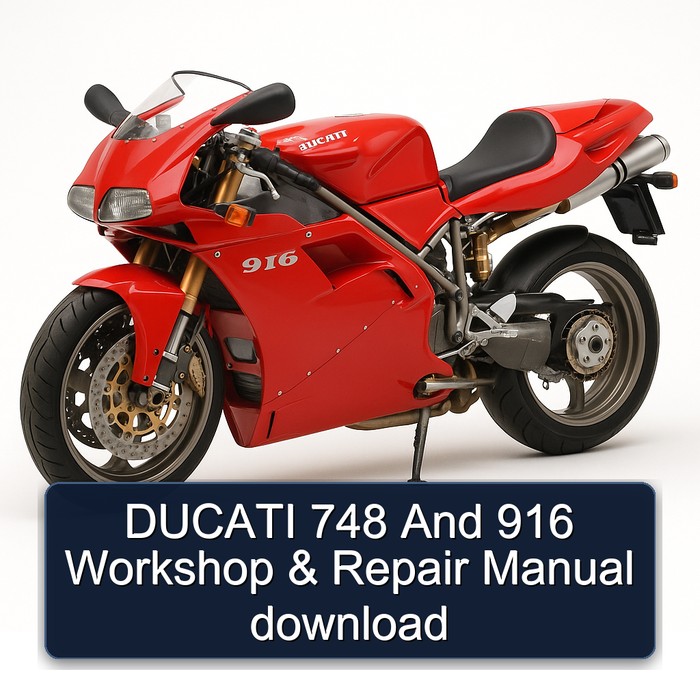 Ducati 916 Service Repair Workshop Manual PDF