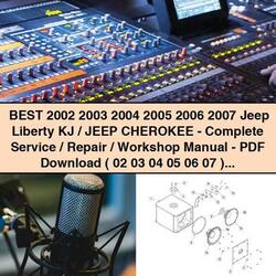 2002-2007 Jeep Cherokee Liberty Kj/ Service Repair Workshop Manual PDF