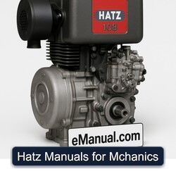 Hatz 108 Mchanics Service Repair Workshop Manual PDF