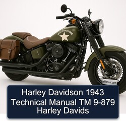 Harley Davidson Technical Manuals 1943 TM 9-879 Davids Service Repair Workshop Manual PDF